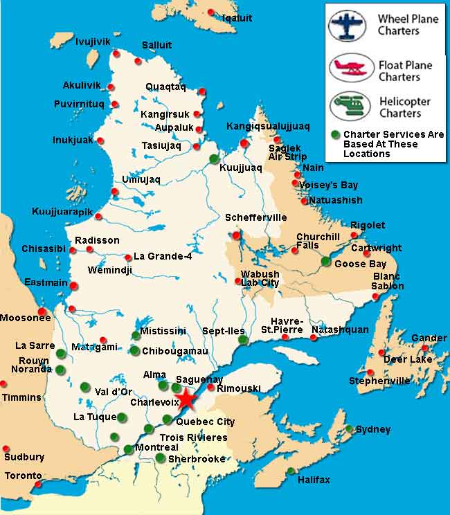 Charlevoix Charter Flights